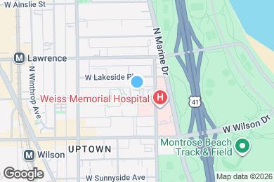 Map image of the property - 828 Leland W Ave
