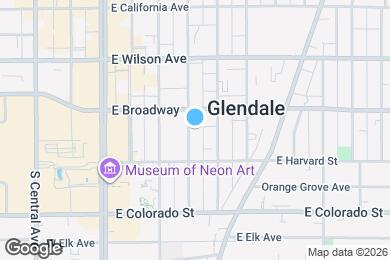 Map image of the property - 118 S Kenwood St
