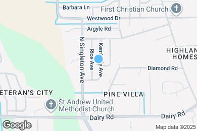 Map image of the property - 1642 Kemberly Ave