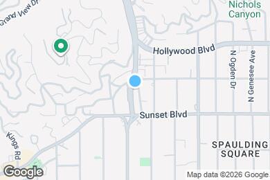 Map image of the property - 1538 N Crescent Heights Blvd