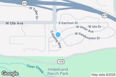 Map image of the property - 8808 S Kipling Way