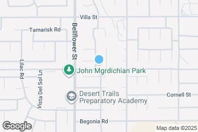 Map image of the property - 14513 Palm St