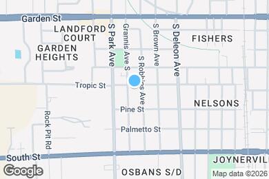 Map image of the property - 1209 Tropic St