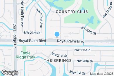 Map image of the property - 11219 Royal Palm Blvd