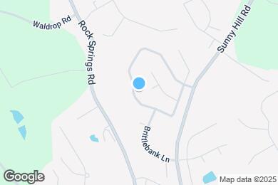 Map image of the property - 2010 Charleston Oak Cir