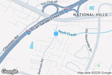 Map image of the property - 2023 Creekside Ct