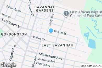 Map image of the property - 2116 E Gwinnett St