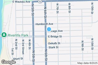 Map image of the property - 609 Chicago Ave