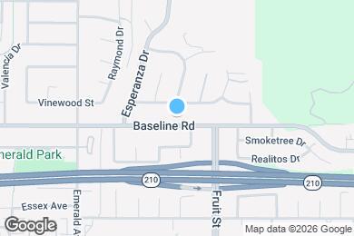 Map image of the property - 2167 Baseline Rd