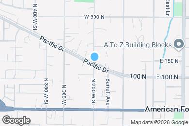 Map image of the property - 245 N 100 W St