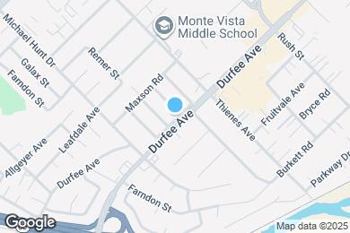 Map image of the property - 1675 Durfee Ave