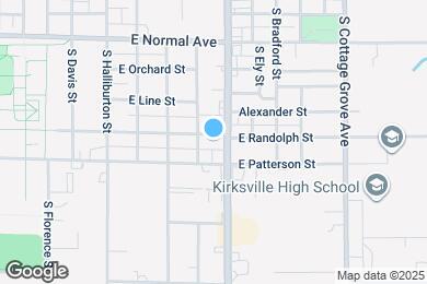 Map image of the property - 1010 E Randolph St