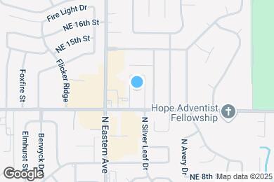 Map image of the property - 921 NE 12th St