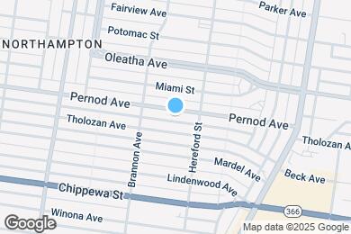 Map image of the property - 5032 Pernod Ave