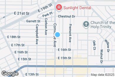 Map image of the property - 1623 Converse Ave