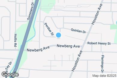 Map image of the property - 932 S Ponce De Leon Cir