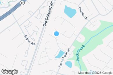 Map image of the property - 1539 Jeffrey Bryan Dr