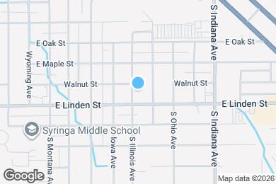 Map image of the property - 2411 S Illinois Ave