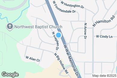 Map image of the property - 5338 N Stephen Dr