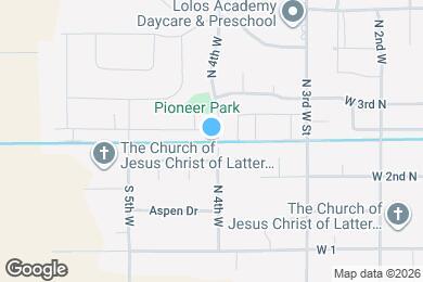 Map image of the property - 361 N 4th W