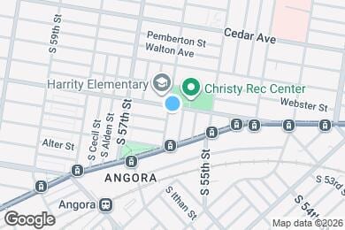 Map image of the property - 811 S 56th St
