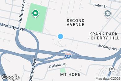 Map image of the property - 152-152 McCarty Ave