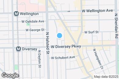 Map image of the property - 2825 N Burling St