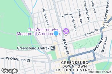Map image of the property - 222 N Pennsylvania Ave