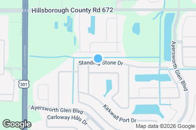 Map image of the property - 10736 Standing Stone Dr