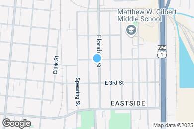 Map image of the property - 1362 Florida Ave