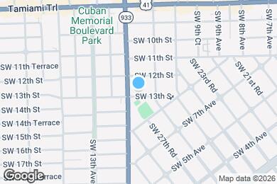 Map image of the property - 1153 SW 13th St
