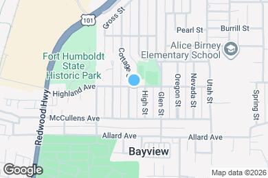 Map image of the property - 3503 Cottage St