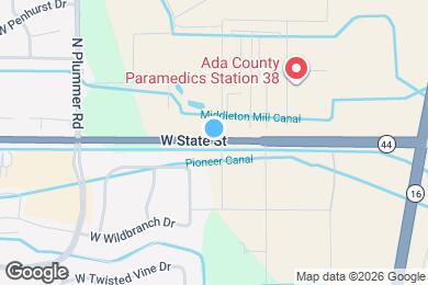 Map image of the property - 9263 W Clancy St