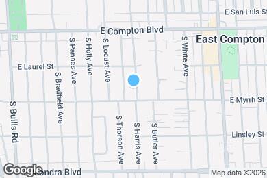 Map image of the property - 409 S Harris Ave