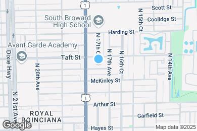 Map image of the property - 1721 Roosevelt St