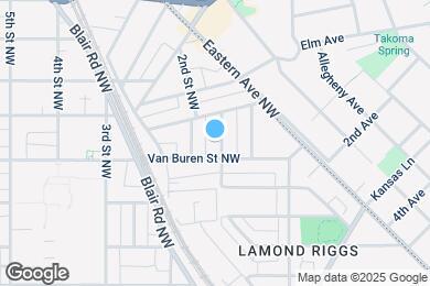 Map image of the property - 6604 1st St NW