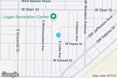 Map image of the property - 1531 S Lydia Ave