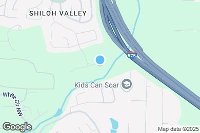 Map image of the property - 349 Morgans Creek Ct NW