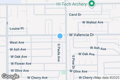 Map image of the property - 2331 W West Ave