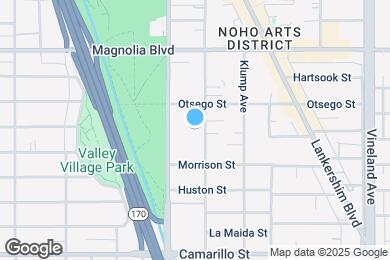 Map image of the property - 5047 Bakman Ave