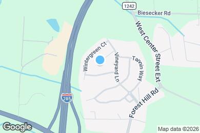 Map image of the property - 121 Fining Court