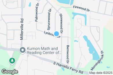 Map image of the property - 15016 Lynbrook Dr