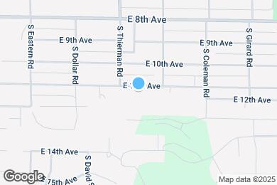 Map image of the property - 6718 E 11th Ave