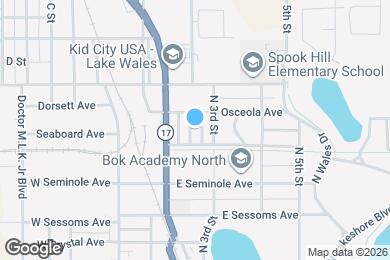 Map image of the property - 520 Lemon St