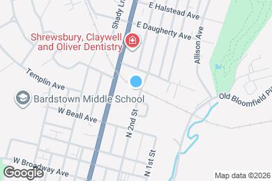 Map image of the property - 528 N 2nd St