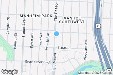 Map image of the property - 4415 Paseo Blvd
