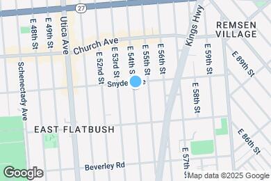 Map image of the property - 345 E 54th St