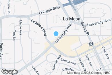 Map image of the property - 8000 University Ave