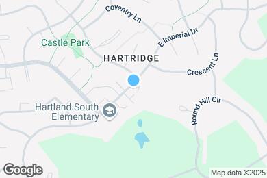 Map image of the property - 741 E Imperial Dr