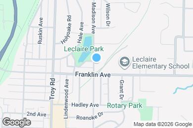 Map image of the property - 1114 Madison Ave
